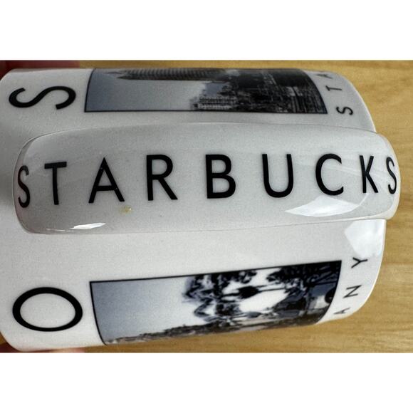 Starbucks San Diego City Scenes Series 2003 Black White Photos Landmarks Mug Cup - Picture 10 of 10